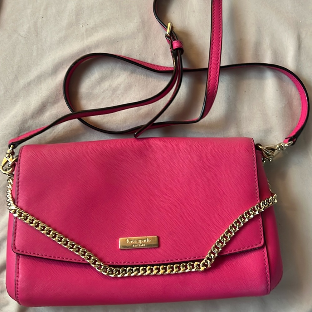 Kate Spade Bright Pink Crossbody Bag